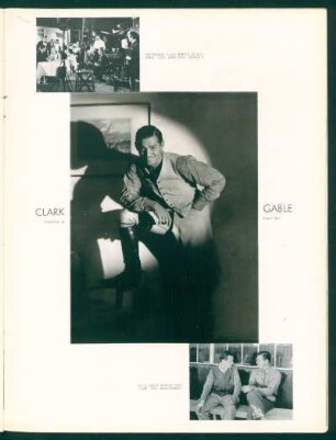 Clark Gable - Fotografías de Russell Ball