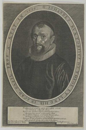 Bildnis des Iohannes Bvxtorffivs