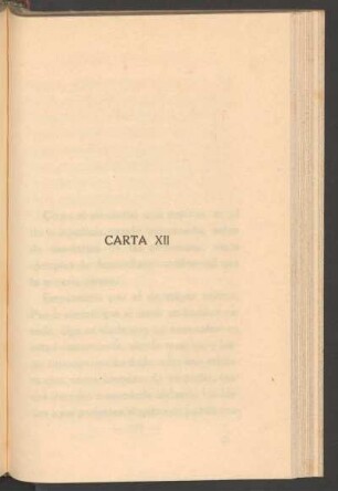 Carta XII