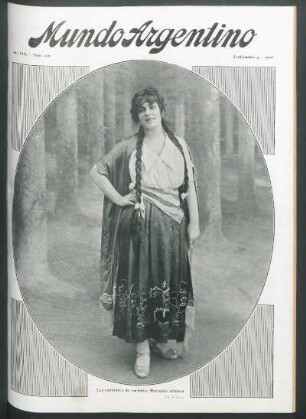 Las cantantes de varietés: Mercedes Alfonso [Fotografía]