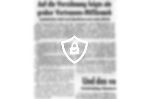 Auf die Versöhnung folgte ein grober Vertrauens-Mißbrauch