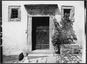 Eingang einer Kapelle in Cortona
