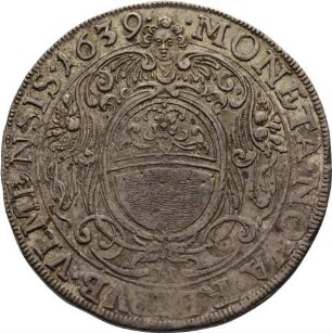 Münze, Taler, 1639