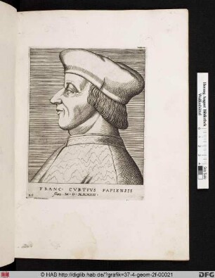 Franc Curtius Papiensis.