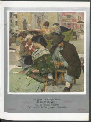 La pintura contemporánea italiana - "Mercado dei Cenci"