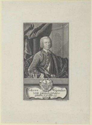 Bildnis des Johann Maximilian von Günderode