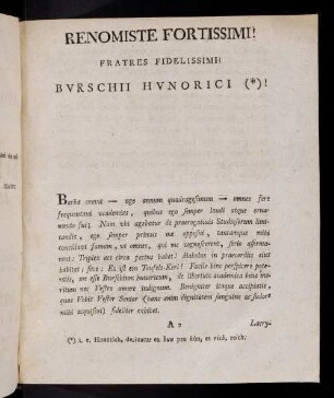 3-4, Renomiste Fortissimi