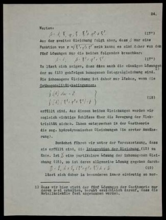 Orthogonalitätsbedingung für die Ermittlung des zweiten Koeffizienten