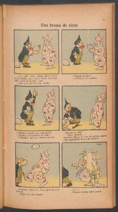 Una broma de circo - [Cómic]