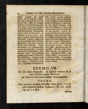 50-59, Sermo VII