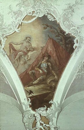 Christus erscheint dem heiligen Martin im Traum