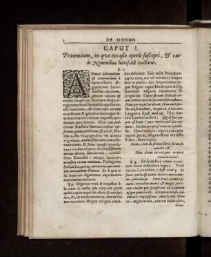 Caput I. Prooemium, in quo occasio operis suscepti, & cur de Nominibus latiusculè tractatur