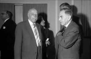 9. Tagung 1959 Physiker: Max v. Laue, Otto Hahn