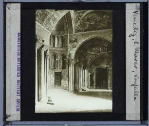 Venedig, Markusdom : Fresken der Vorhalle