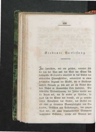 Siebente Vorlesung