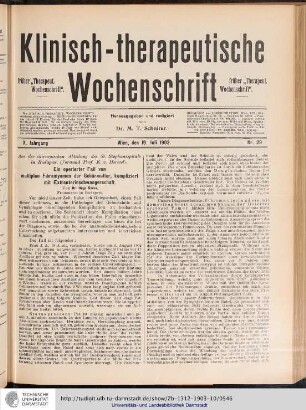 Nr. 29, 19. Juli 1902