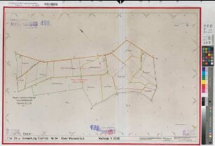 Beelen (Beelen), Umlegung Beelen-Axtbachtal, Zuteilungskarte Bl.4 Clarholz Flur 29