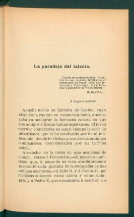 La paradoja del talento.