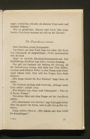 Die Freundinnen staunen