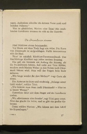 Die Freundinnen staunen
