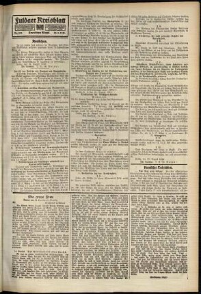 Zweite Ausgabe vom Montag, den 30. August 1915.