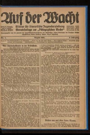 2: Auf der Wacht - 2.1921