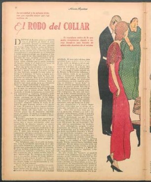 El robo del collar : Novela corta por Benjamin Gibbs