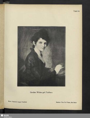 Caroline Wilcken geb. Tischbein