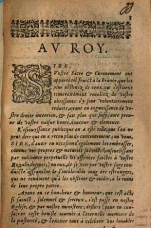 Cérémonies observées au Sacre et Coronement du tres chretienne ... Henry IV.