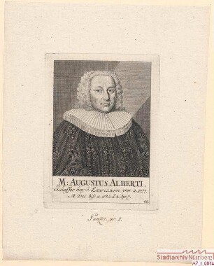 Augustus Alberti, Schaffer bei St. Lorenz