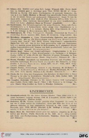Kinderbücher (Nr. 399-603)