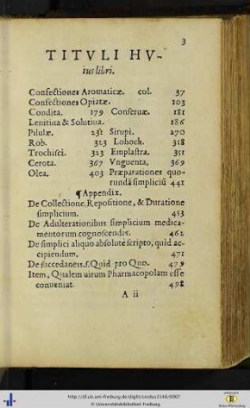 Tituli huius libri.