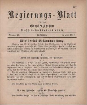 Nr. 23 : 6. Juni 1868