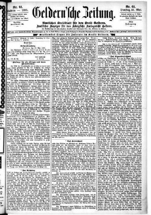 Geldernsche Zeitung. 1870-1919