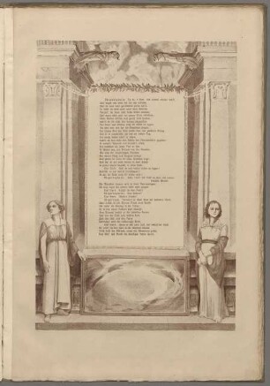 Mappe "Aus Goethe's Faust", Blatt 4