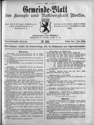 1908,23: No. 23, 7. Juni 1908