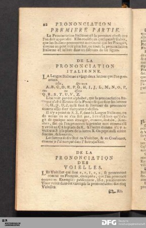 Prononciation Italienne