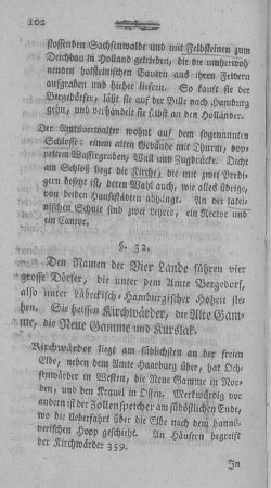 §. 32-34. Vierlande, Geesthacht, Nettelburg
