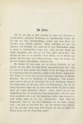 Im Freien