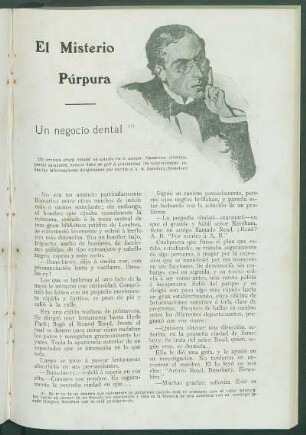 El Misterio Púrpura : Un negocio dental