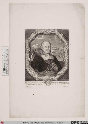 Bildnis Christoph Hieronymus Gugel (auf Steinbühl u. Erlenstegen) d. Ä.