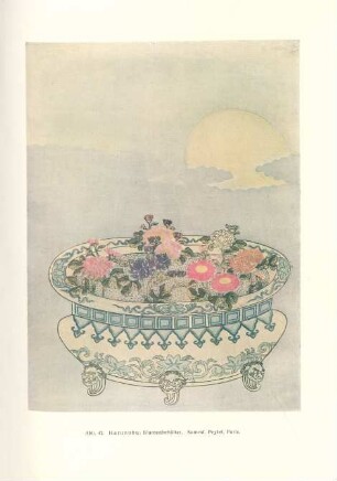 Harunobu: Blumenbehälter. Samml. Peytel, Paris
