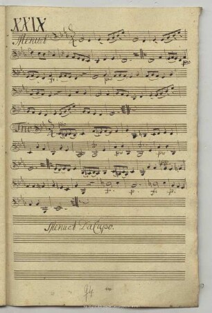 29. Stamitz, Johann, Sinfonie Es-Dur 