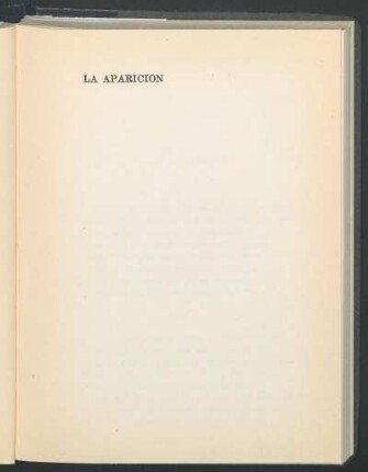 La aparición