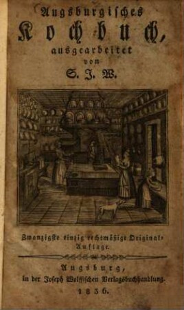 Augsburgisches Kochbuch