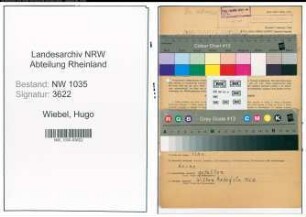 Entnazifizierung Hugo Wiebel , geb. 05.08.1904 (Angestellter)