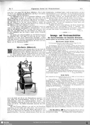 Rätselhaftes Räderwerk