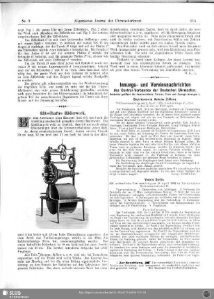 Rätselhaftes Räderwerk