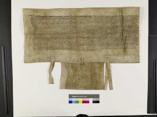 Heinrich von Friemersheim stiftet als Testamentsvollstr. der Anna Xantis eine Vikarie im Gasthaus