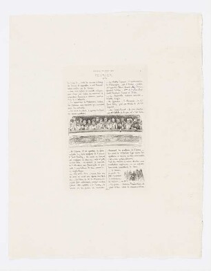 Février, Blatt 3 der Folge "Annuaire des beaux-arts 1876"